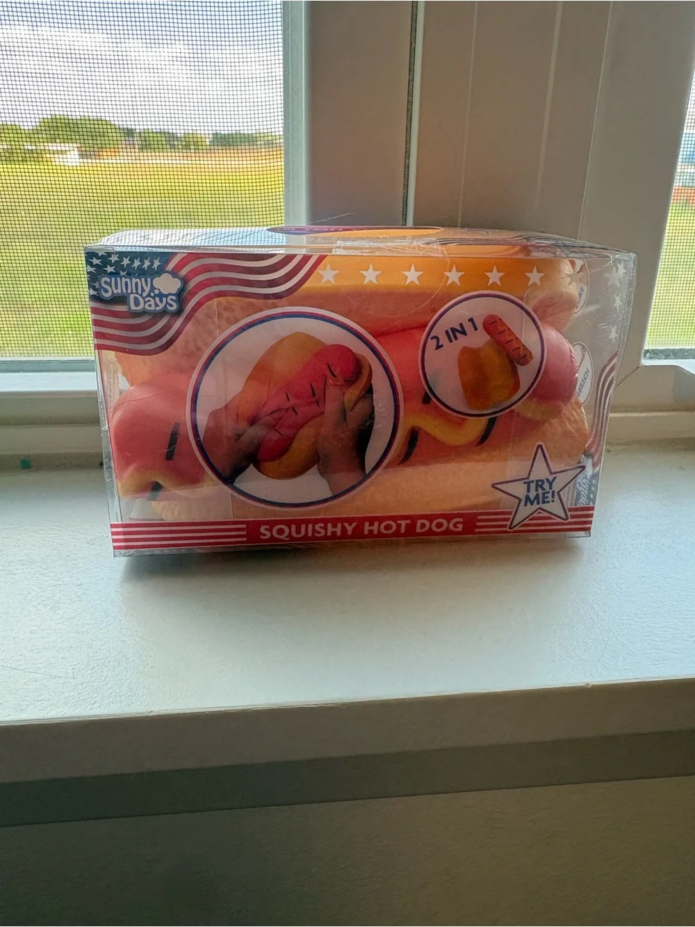 Squishy Hot Dog Toy